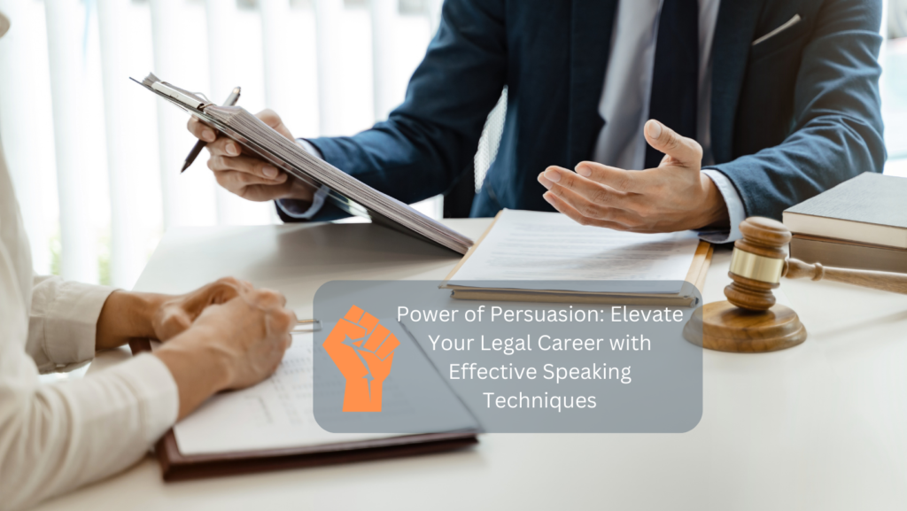 In the dynamic world of law, where the ability to influence opinions and decisions can significantly impact the outcome of a case, the art of persuasive speaking stands as a cornerstone skill for legal professionals. Whether presenting arguments in courtrooms, negotiating settlements, or advocating for clients, mastering the art of persuasive speaking is essential for a successful legal career.